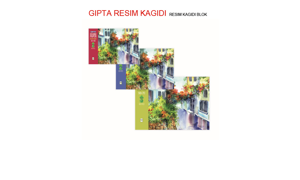 GIPTA GIPTA RESİM KAĞIDI BLOK 35*50-20 YP