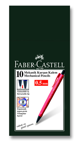 Faber Castell Econ Koyu Renkler 0.5mm 
