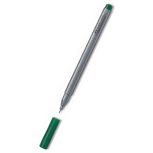 Faber Castell Grip Finepen 0.4mm, Yeşil 