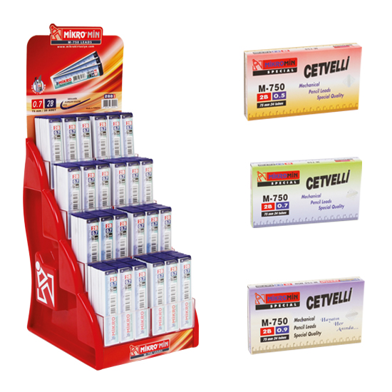 MİKRO M-750 75MM CETVELLİ MİN STANDLI TM 6x288