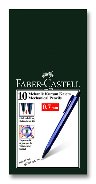 Faber Castell Econ Koyu Renkler 0.7mm 