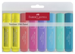 Faber Castell 1546 Pastel Fosforlu Kalem 8 li poşe