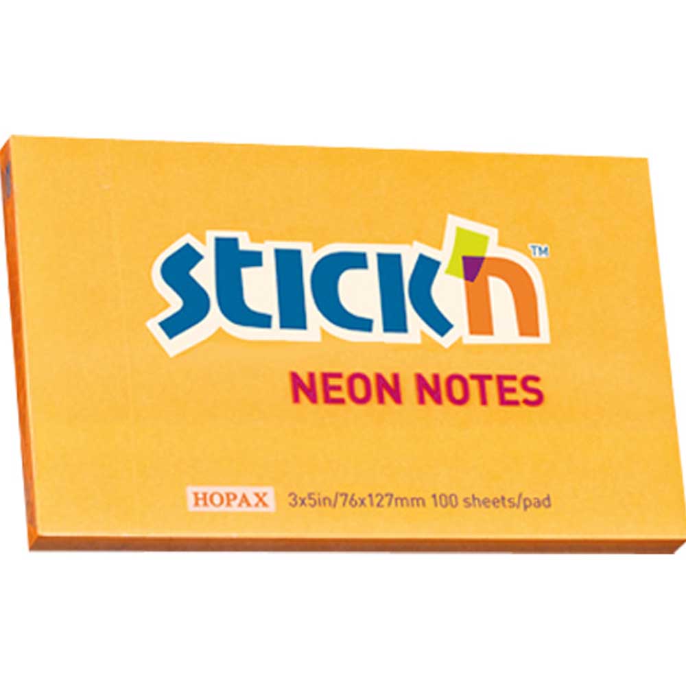 GIPTA GIPTA STICKN NOT KAĞ. NEON TURUNCU 76x127MM 