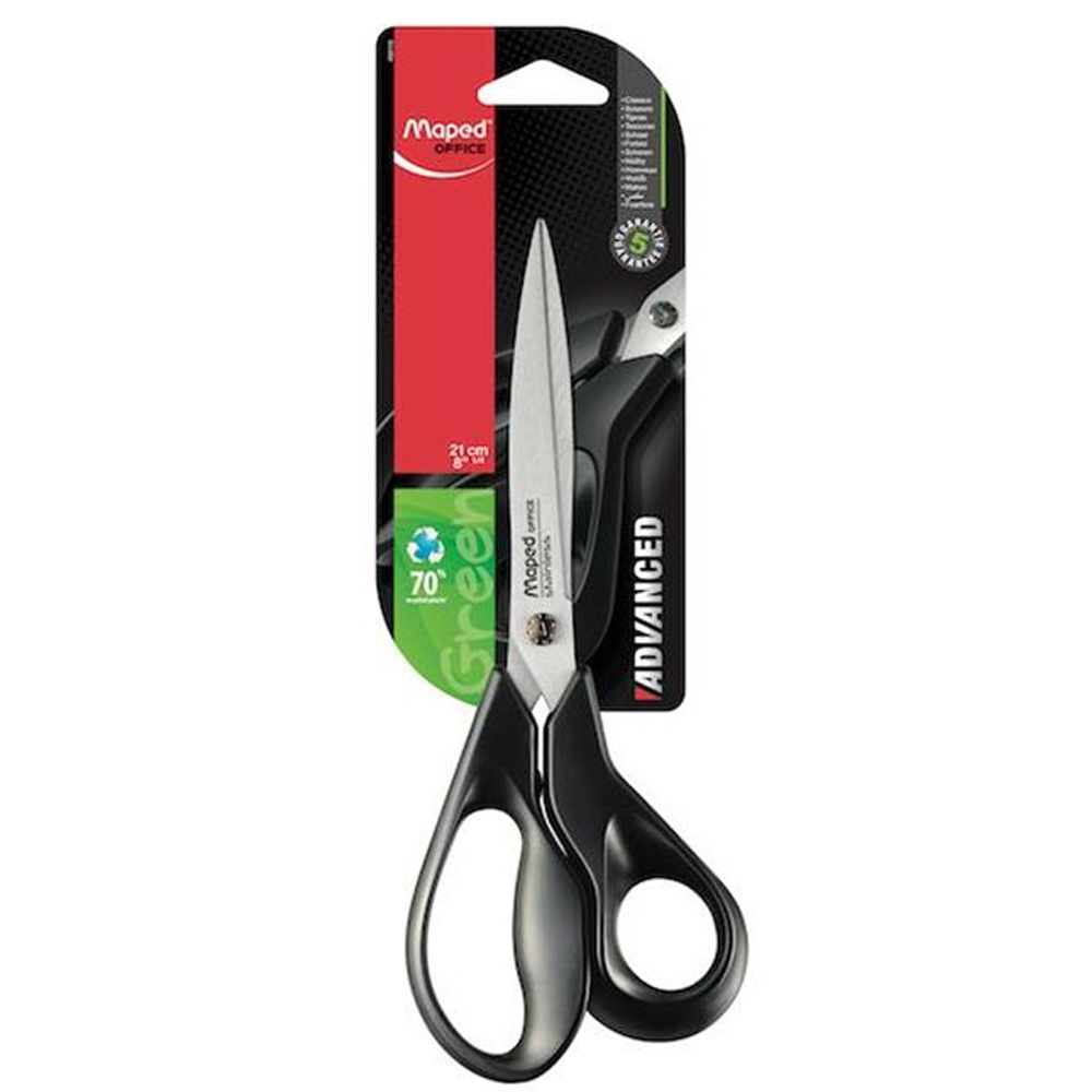 21CM ADVANCED GREEN Asimetrik Makas