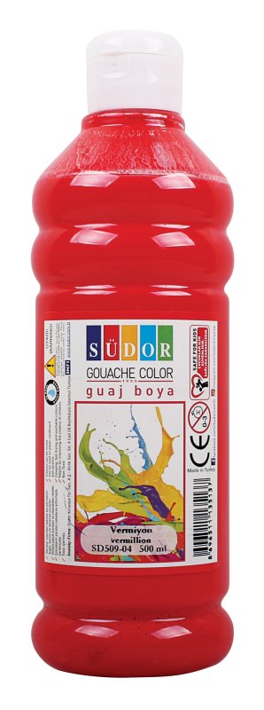 SÜDOR Guaj Boya 500 ml Vermiyon