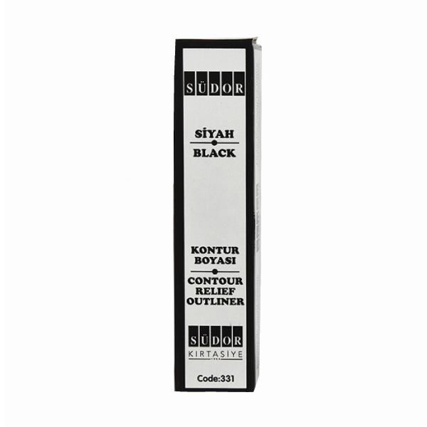SÜDOR Kontur Boyası Siyah 25 ml