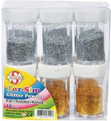 SÜDOR Toz Sim 8 g Tuzluklu Gümüş + Altın
