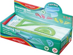 KEYROAD KR971417 FLEXIBLE ÇİZİM SETİ 24 LÜ KUTU 3
